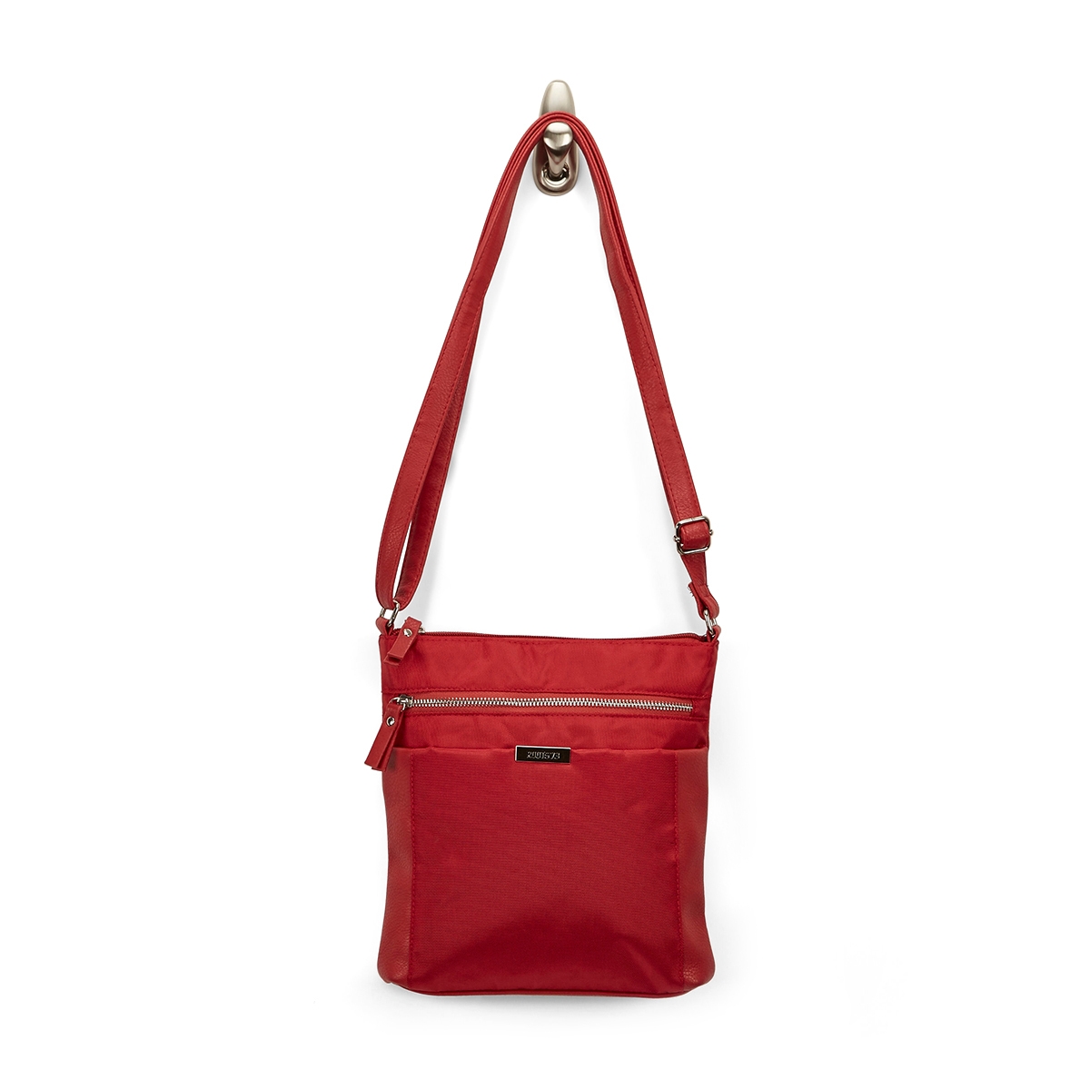 LdsRoots73 red north south crossbody bag