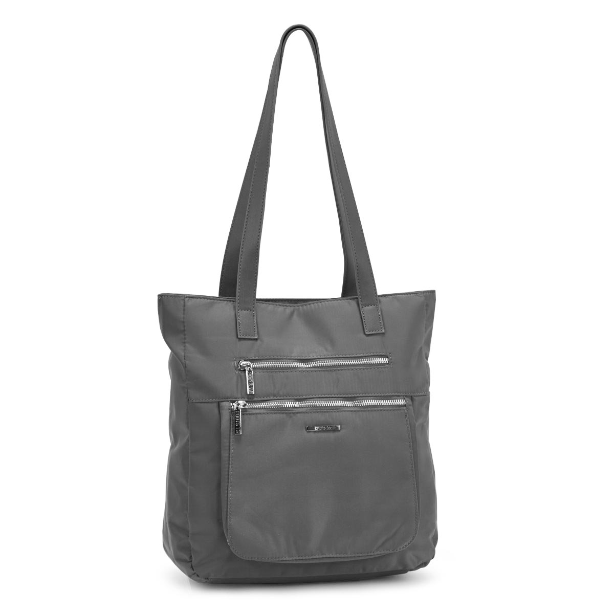Lds Roots73 grey zip closure satchel