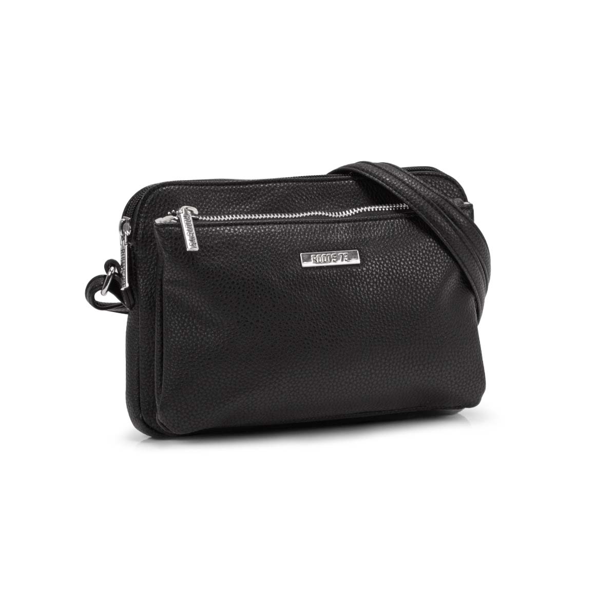 Lds black east/west small crossbody bag