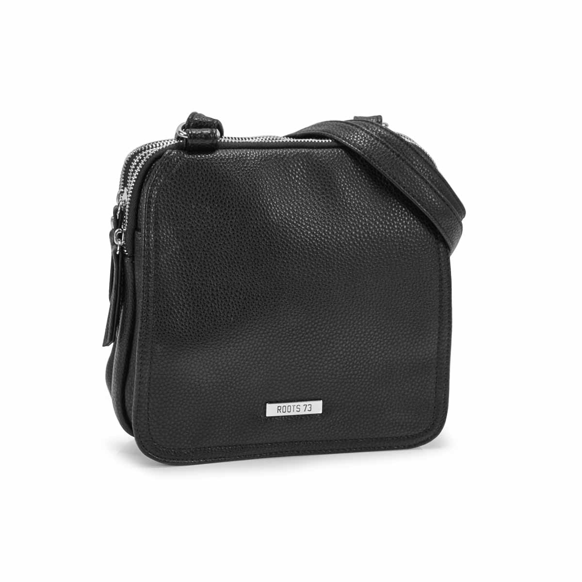 Women's R5201 black crossbody bag