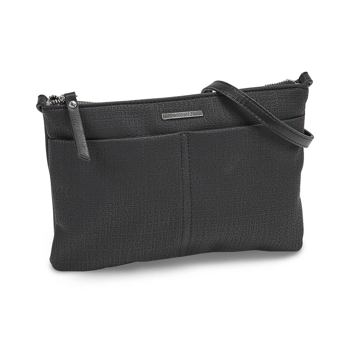 Women's R5216 EAST/WEST black cross body bag