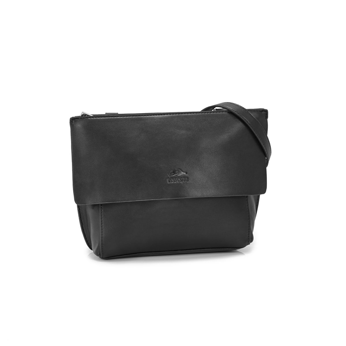 Women`s R5368 black flap cross body bag