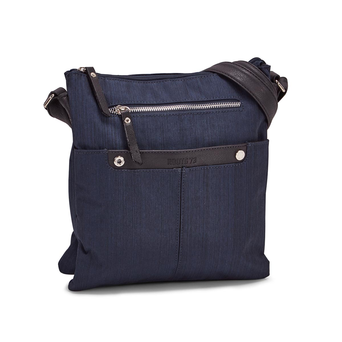 Lds nvy crossdye 2 compartment crossbody