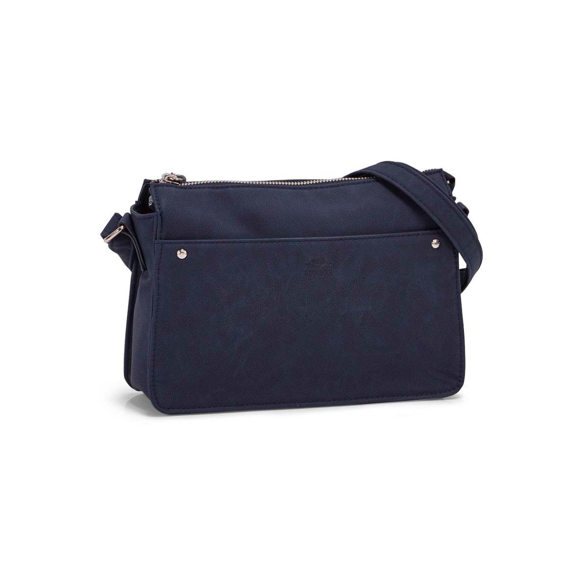 Lds Roots73 navy east west crossbody