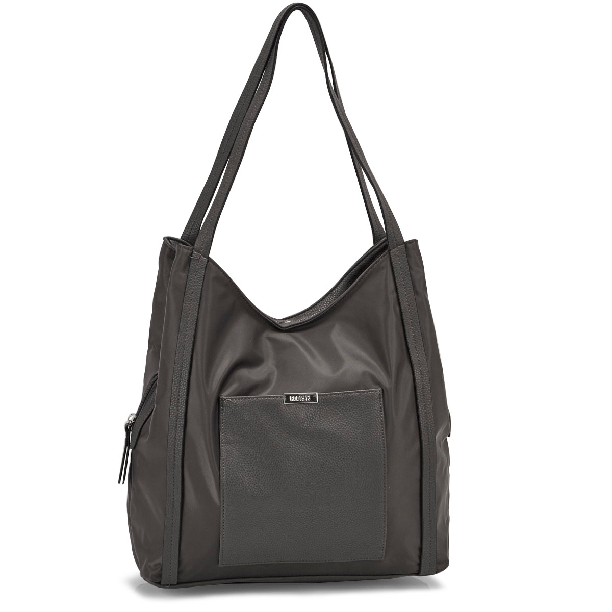 Lds Roots73 grey 3 compartment satchel