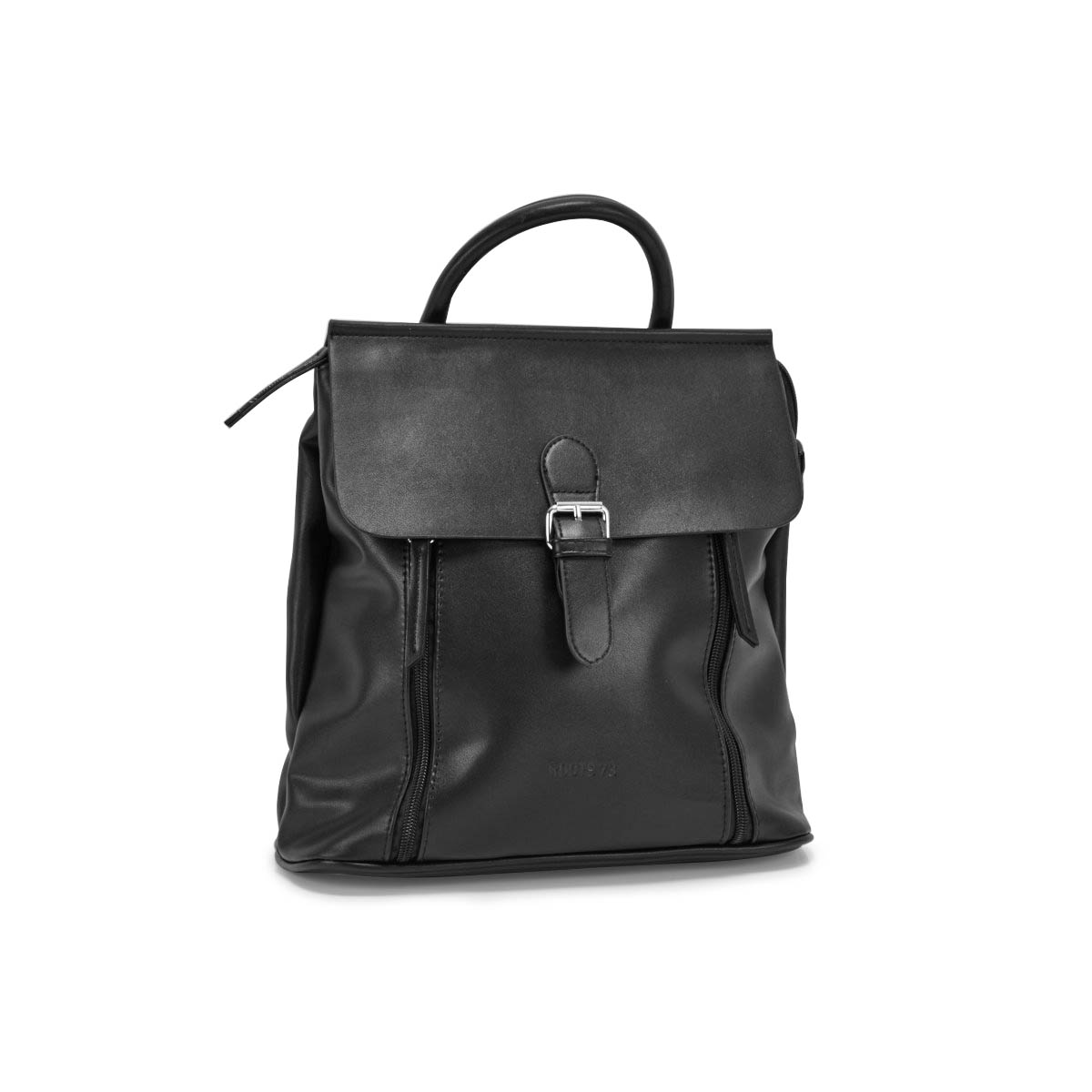Lds Roots73 black flapover mini backpack