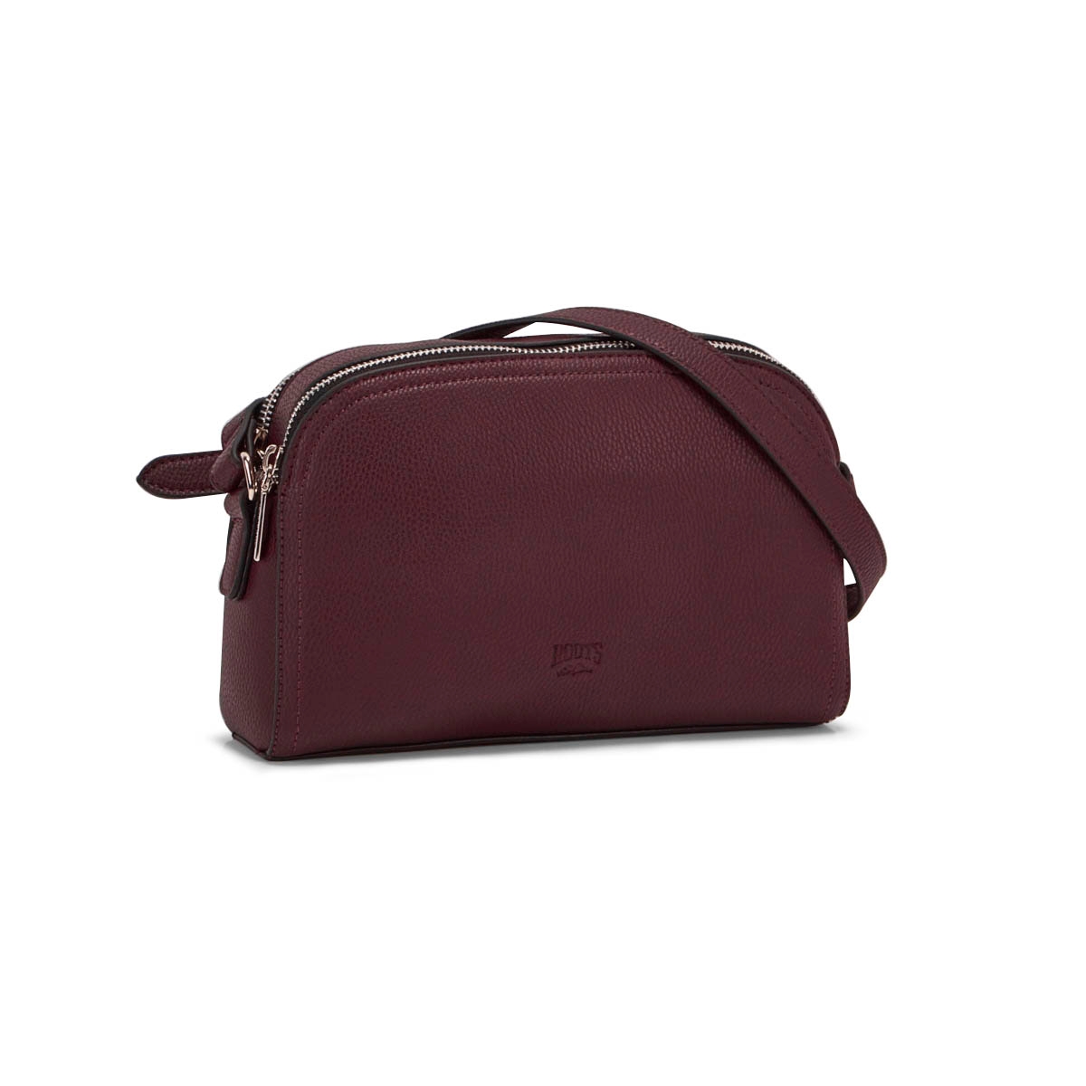 Lds Roots73 burgundy round top crossbody