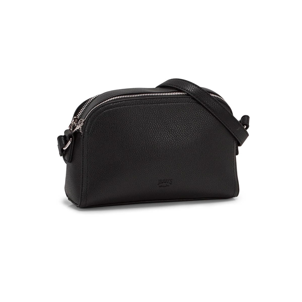 Lds Roots73 black round top crossbody
