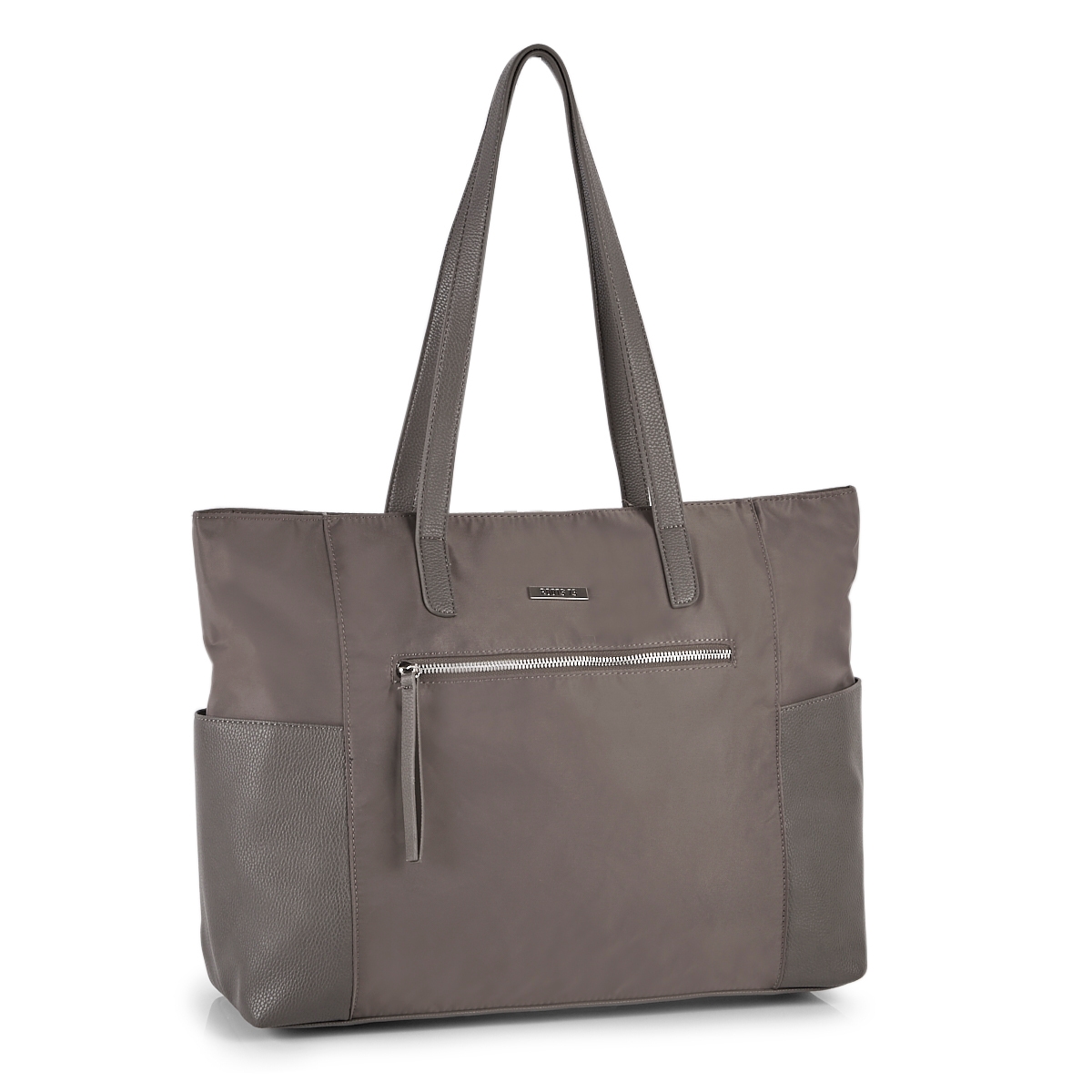 Lds Roots73 taupe business satchel