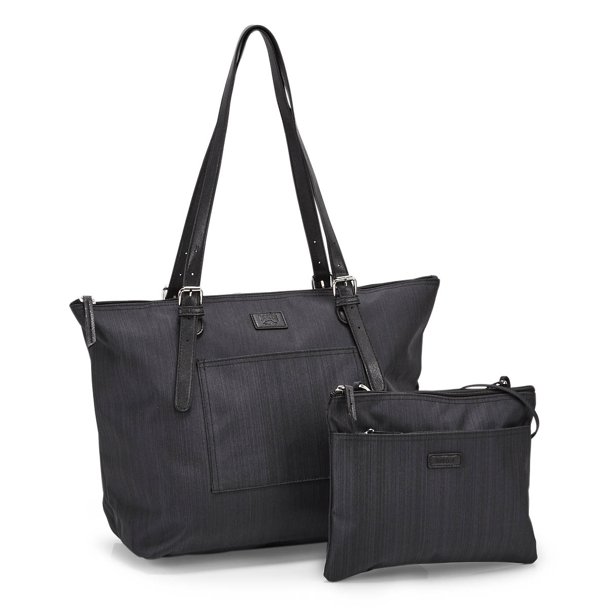 Lds Roots73 black 2 in 1 tote bag