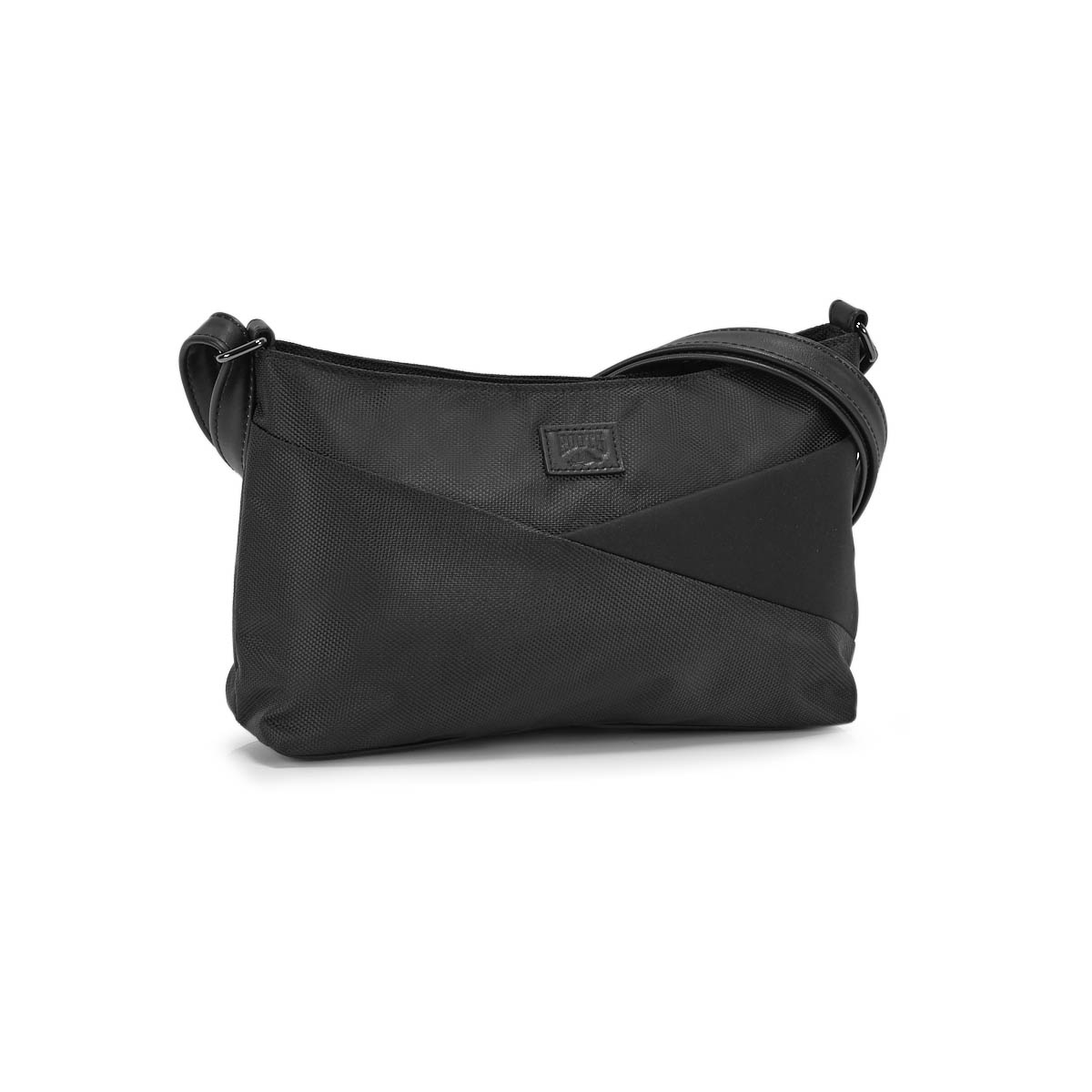 Lds Roots73 blk east/west crossbody bag