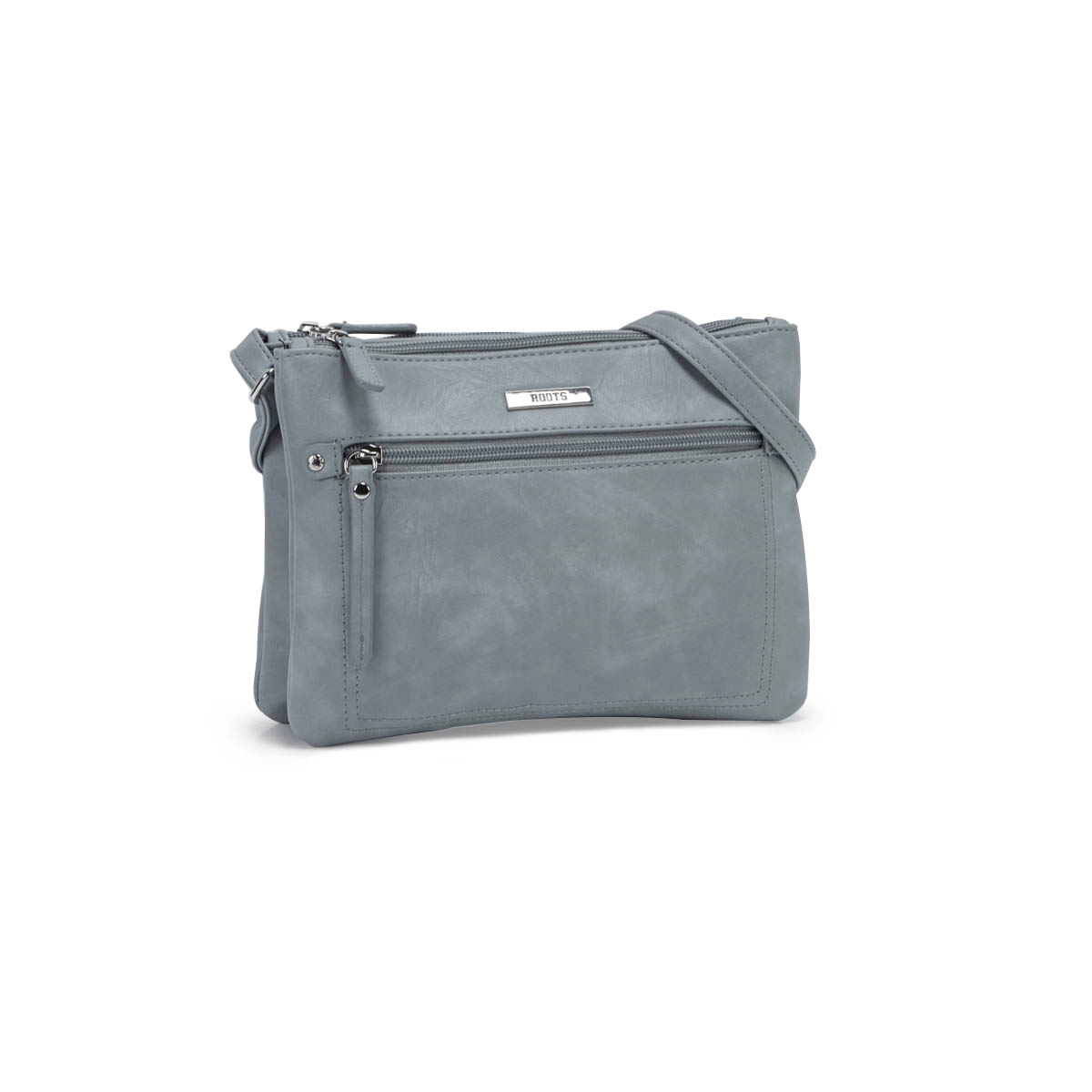 Lds Roots73 lt blu 2 cmptmnt crossbody