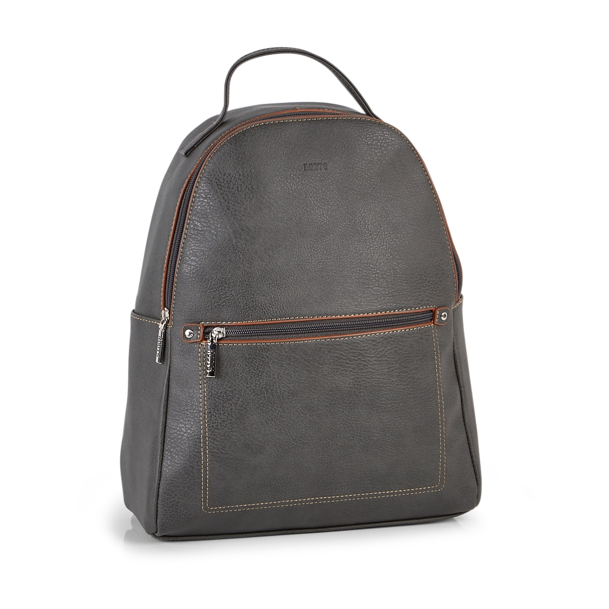 Lds Roots73 grey painted edge backpack