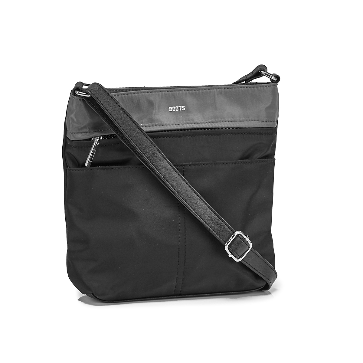 Roots Women's R5859 Crossbody Bag Black/Gre