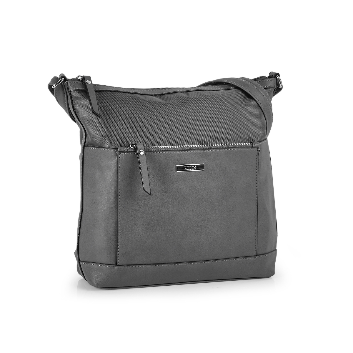 Sac bandoulière R5874, anthrct, fem.