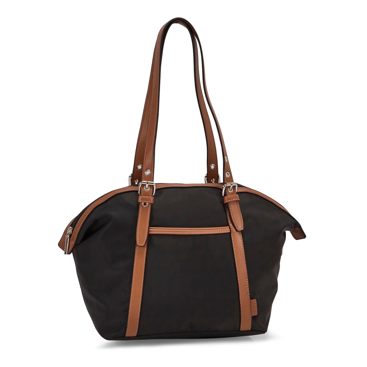 Lds Roots73 black round top shoulder bag