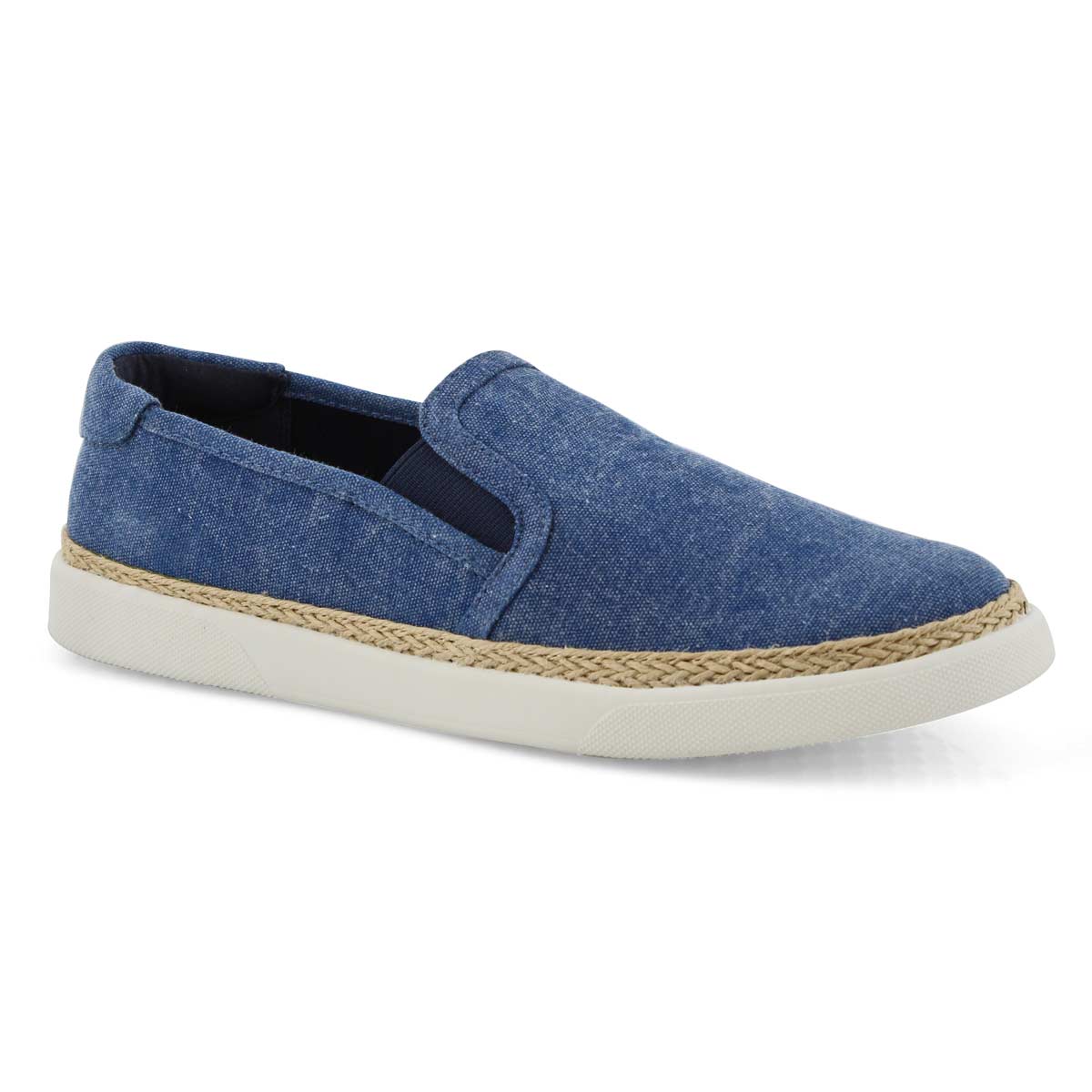 Lds Rae navy casual slip on shoe