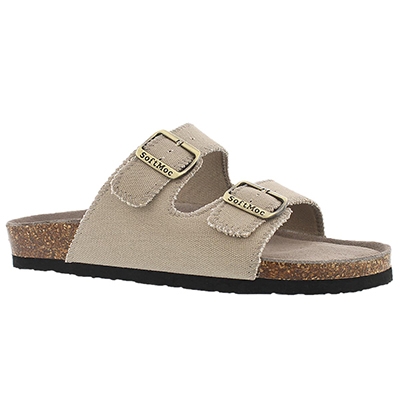 soft moc mens sandals