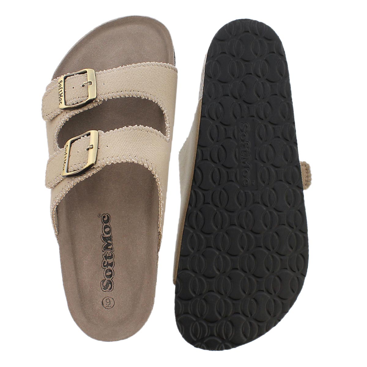 Mns Randy3 cvs stn mem foam slide sandal