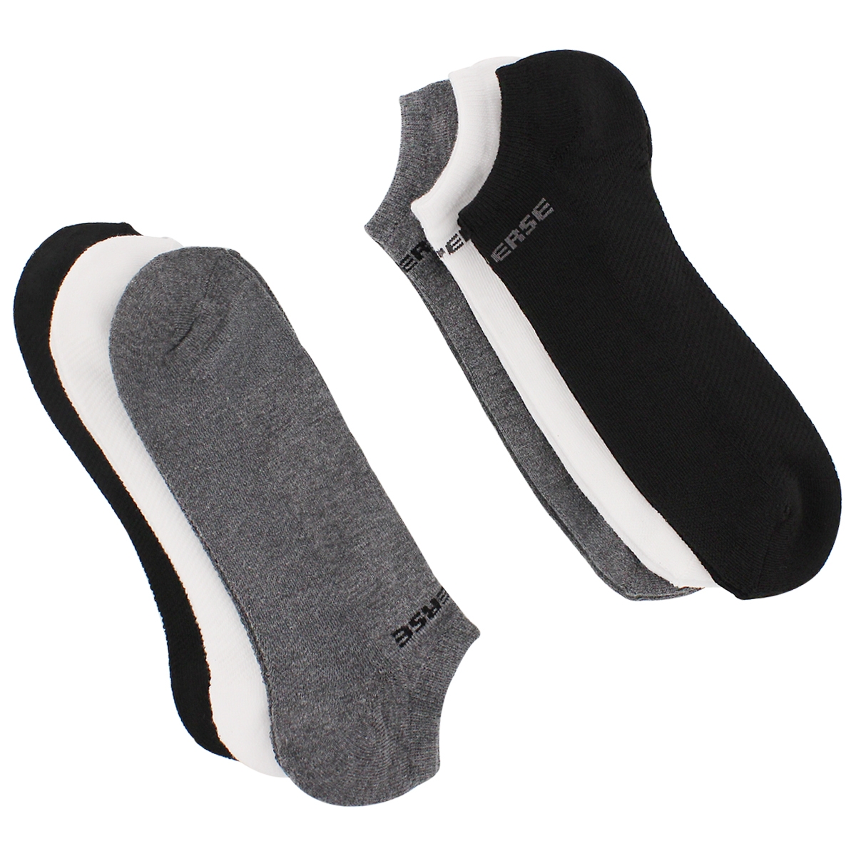 Men's CONVERSE cushioned no show socks - 6pk