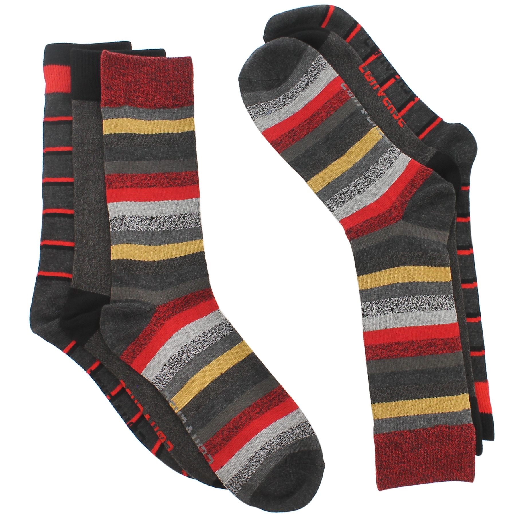 Mns Converse offair stripe crew sock 3pk