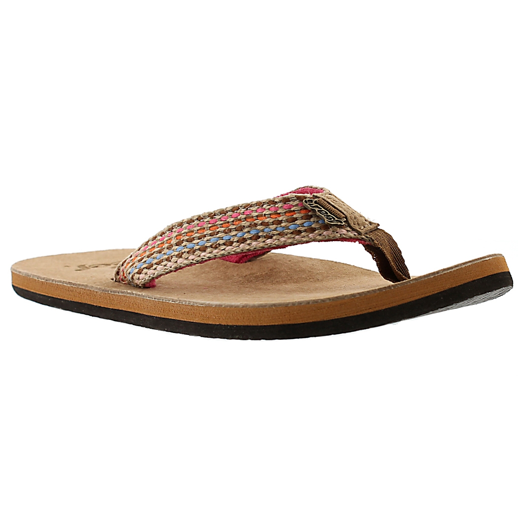 Lds Reef Gypsy Love pink thong sandal