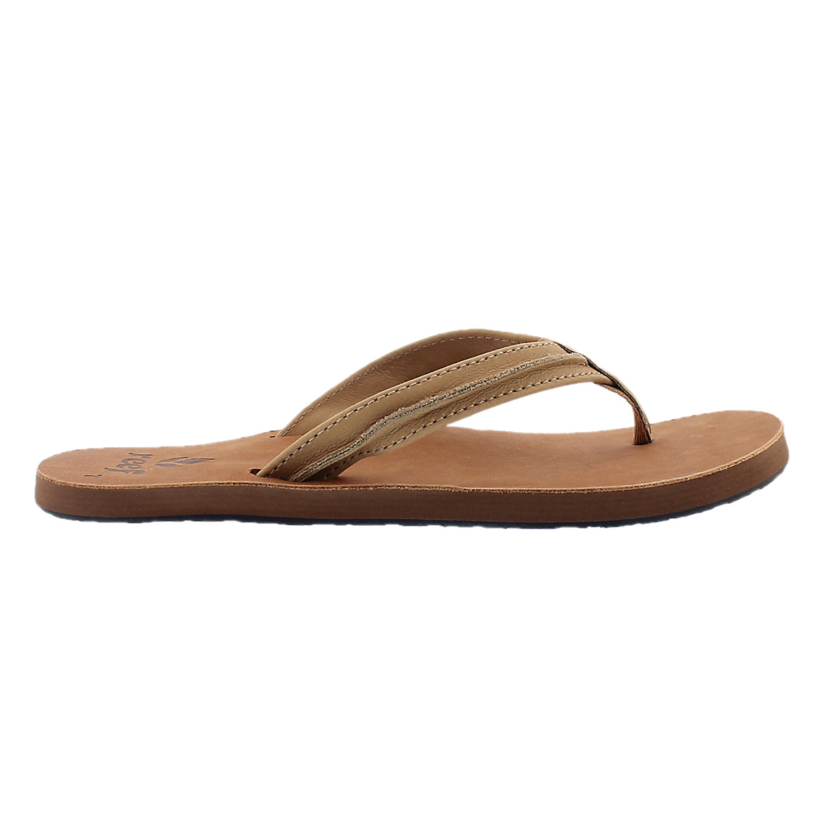 Lds Swing 2 tan/brown thong sandal