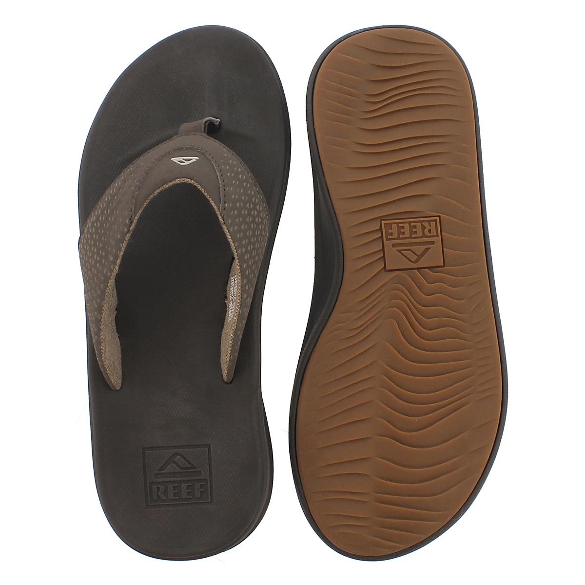 Mns Reef Rover brown thong sandal