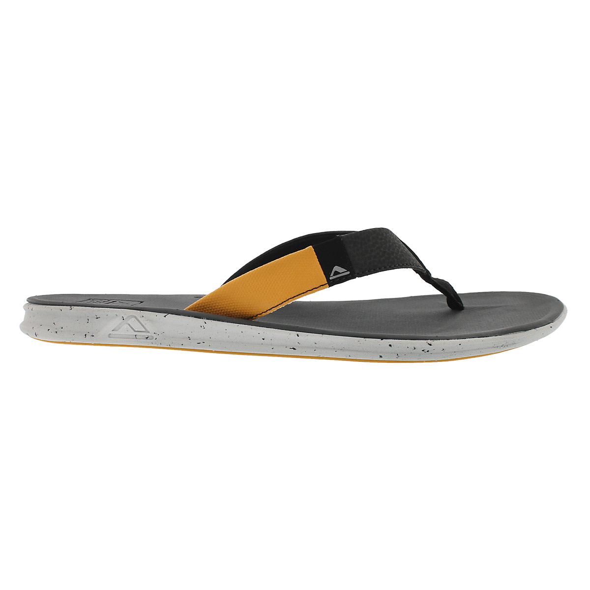 Mns Slammed Rover blk/yllw thong sandal