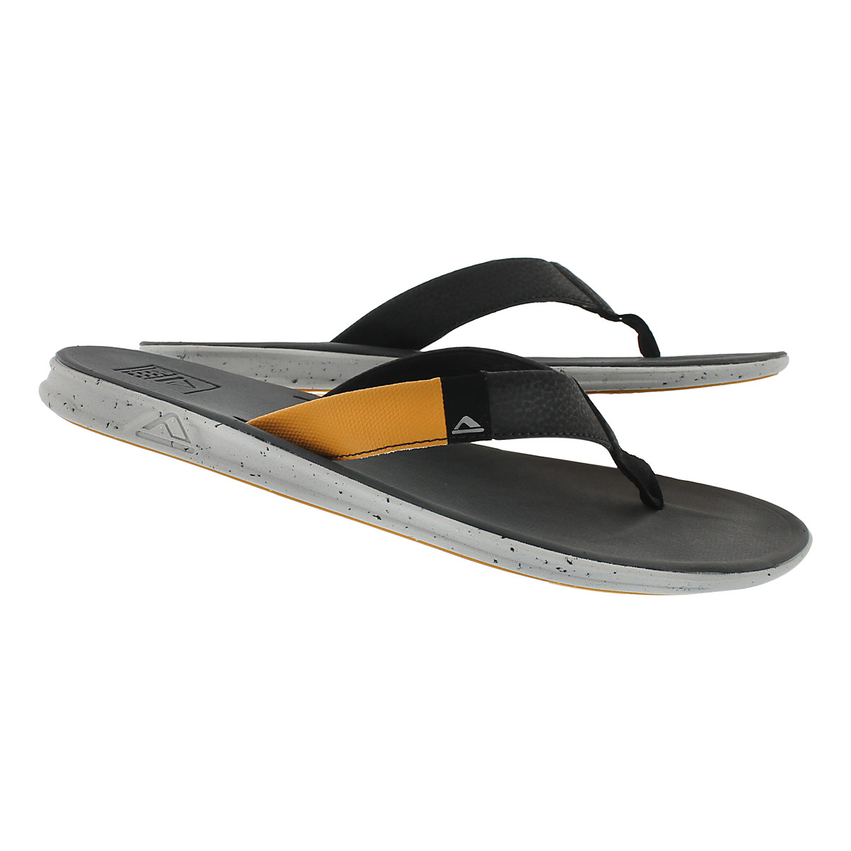 Mns Slammed Rover blk/yllw thong sandal