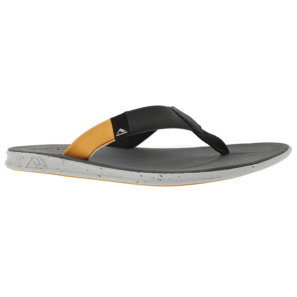 Mns Slammed Rover blk/yllw thong sandal