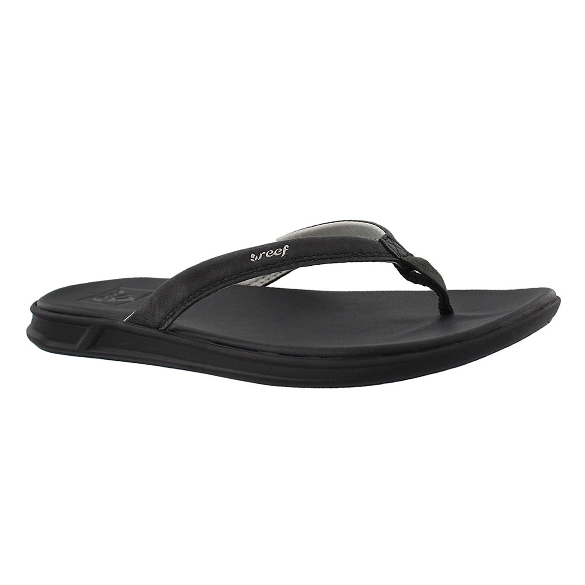 Lds Reef Rover Catch LE black thong sndl