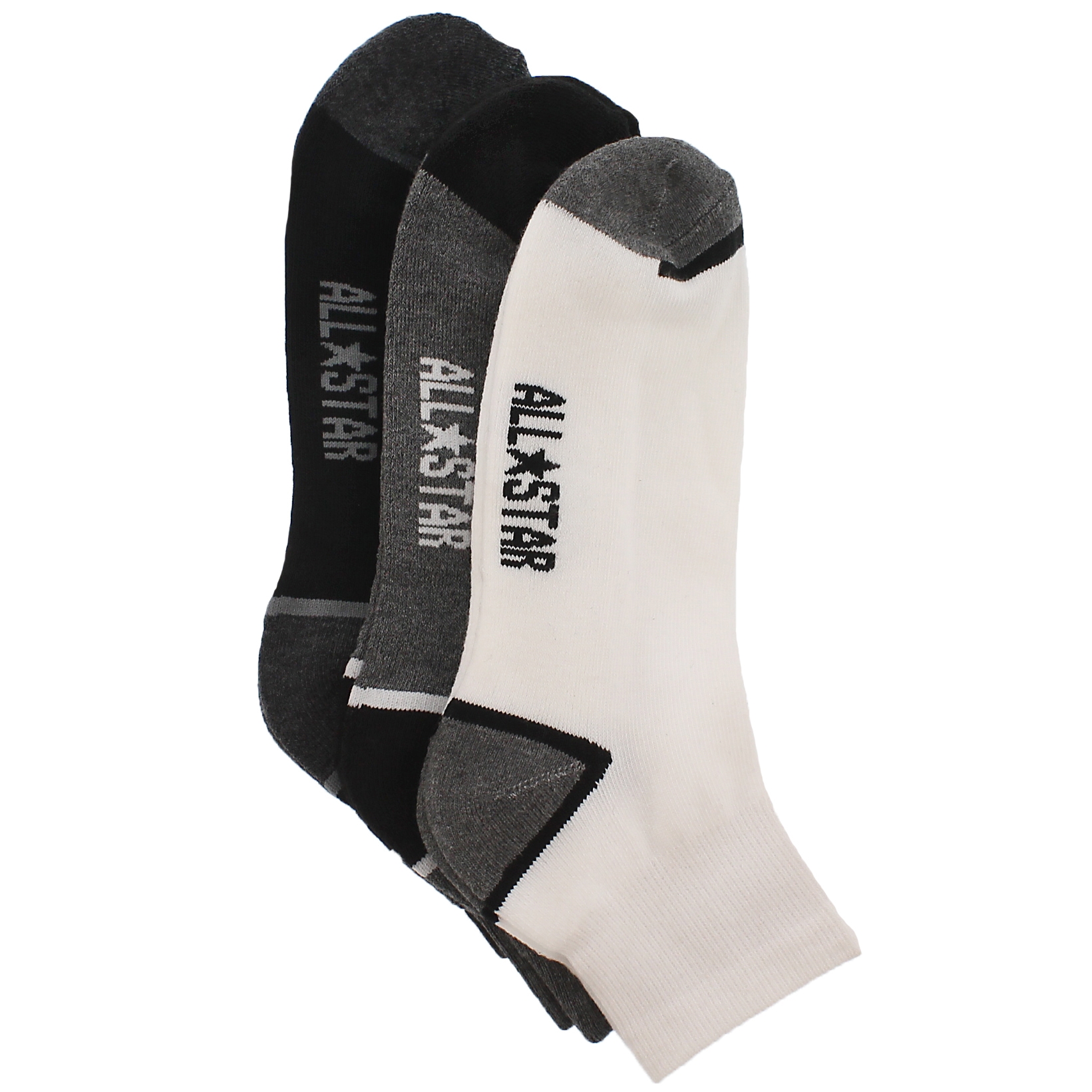 Men's MADE-FOR-CHUCKS multi ankle socks - 3 pack