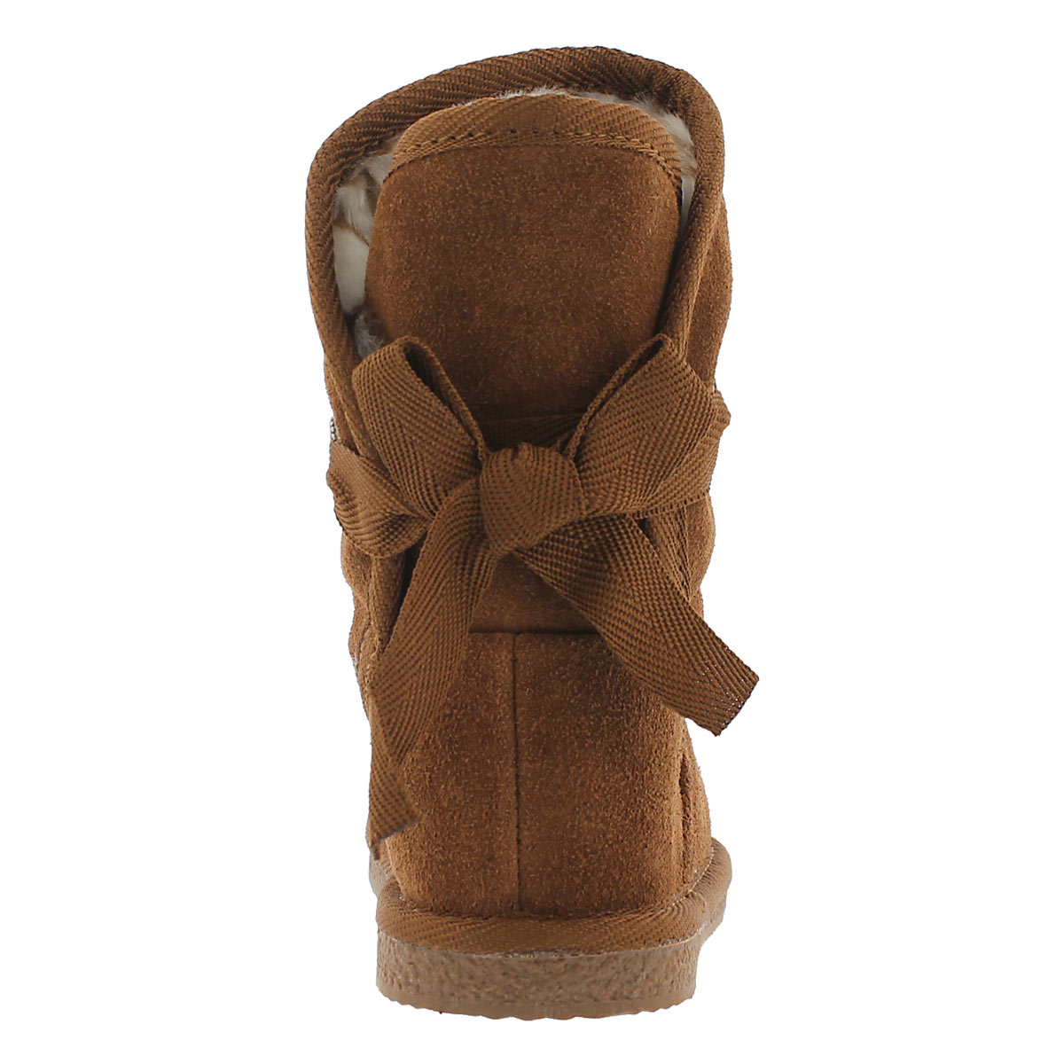 Grls Ribbon Jr chesnut casual boot