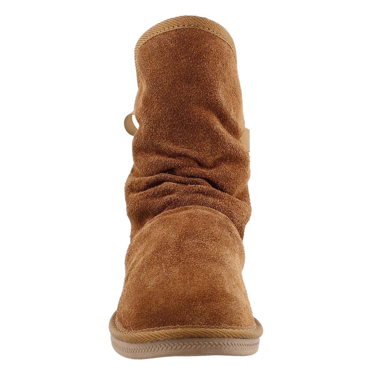 Lds Ribbon 2 chest suede lined boot