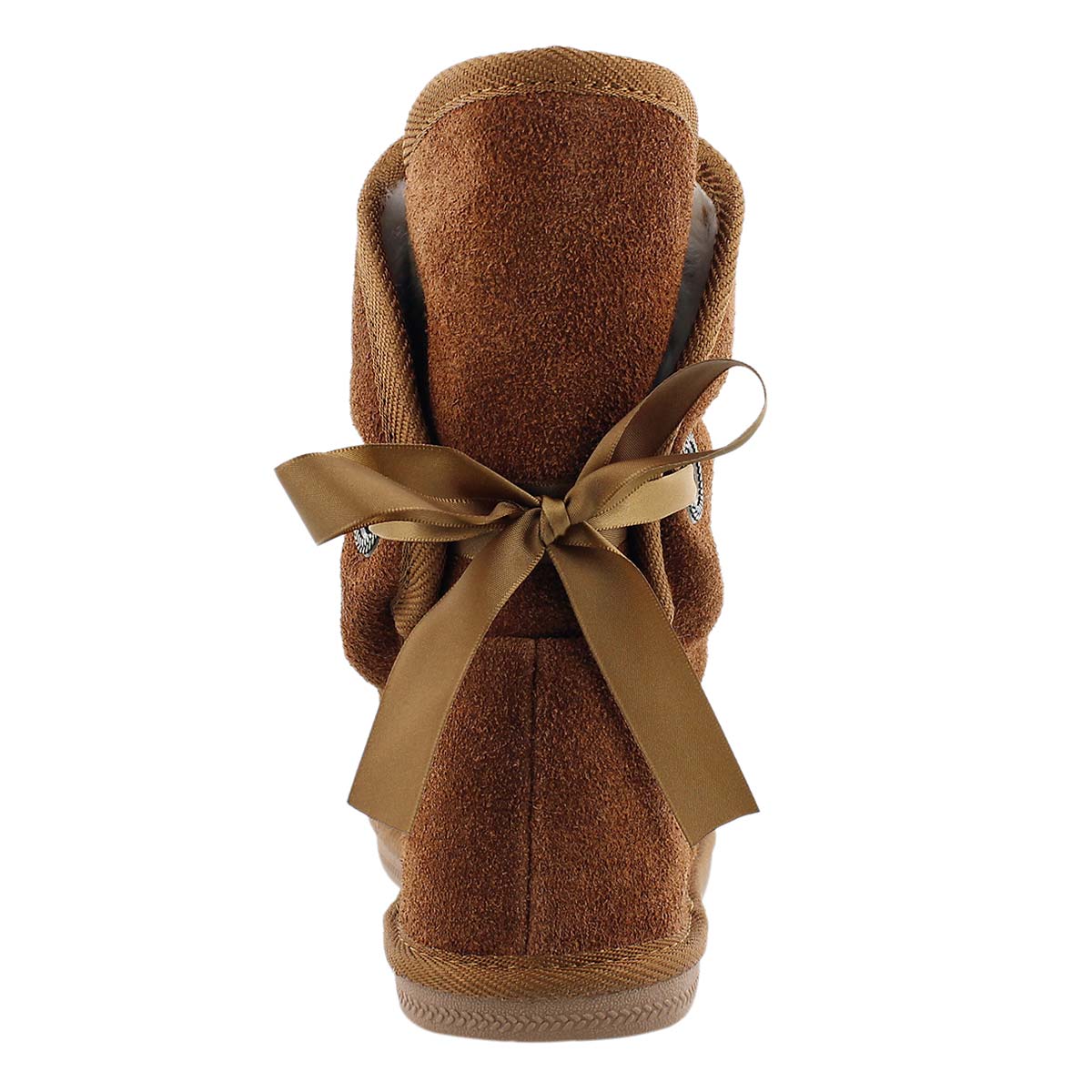 Lds Ribbon 2 chest suede lined boot
