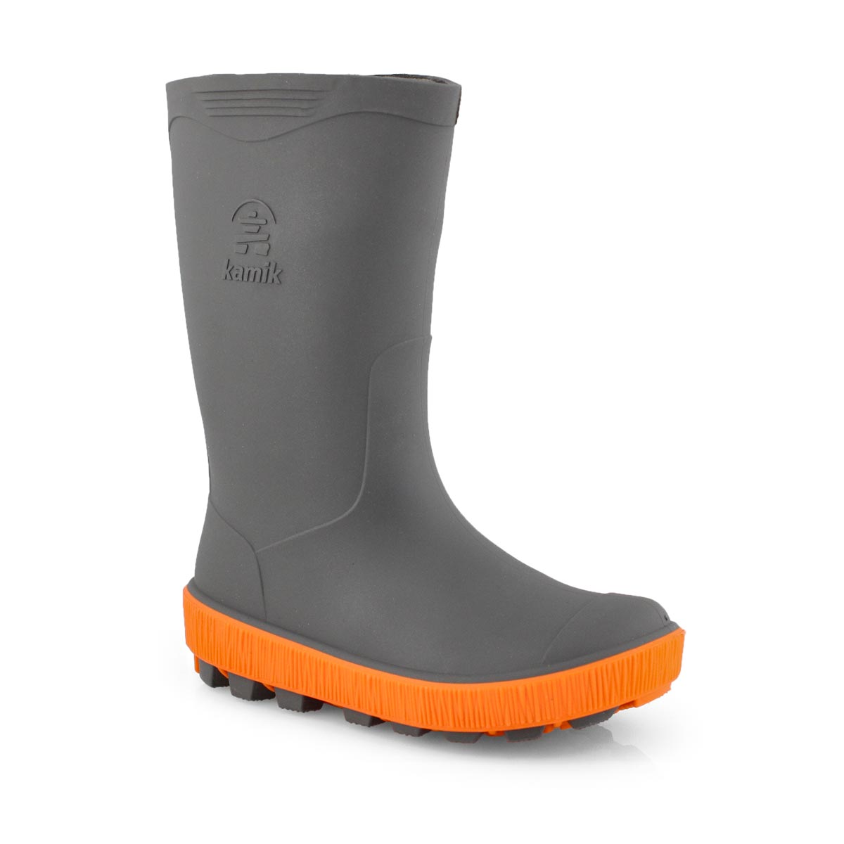 Bys Riptide charcoal/flme wtpf rain boot