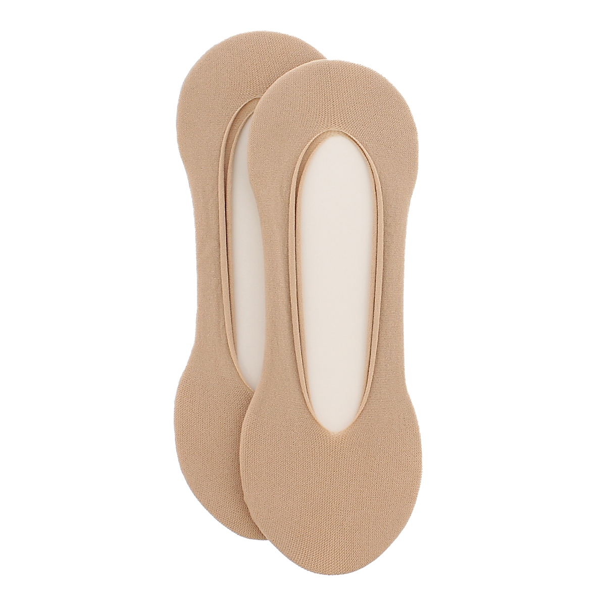 Women's Low Cut nude liner - 2pk