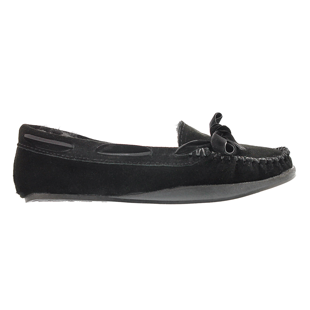 Mocassins Rochelle II, suède noir/n, fem