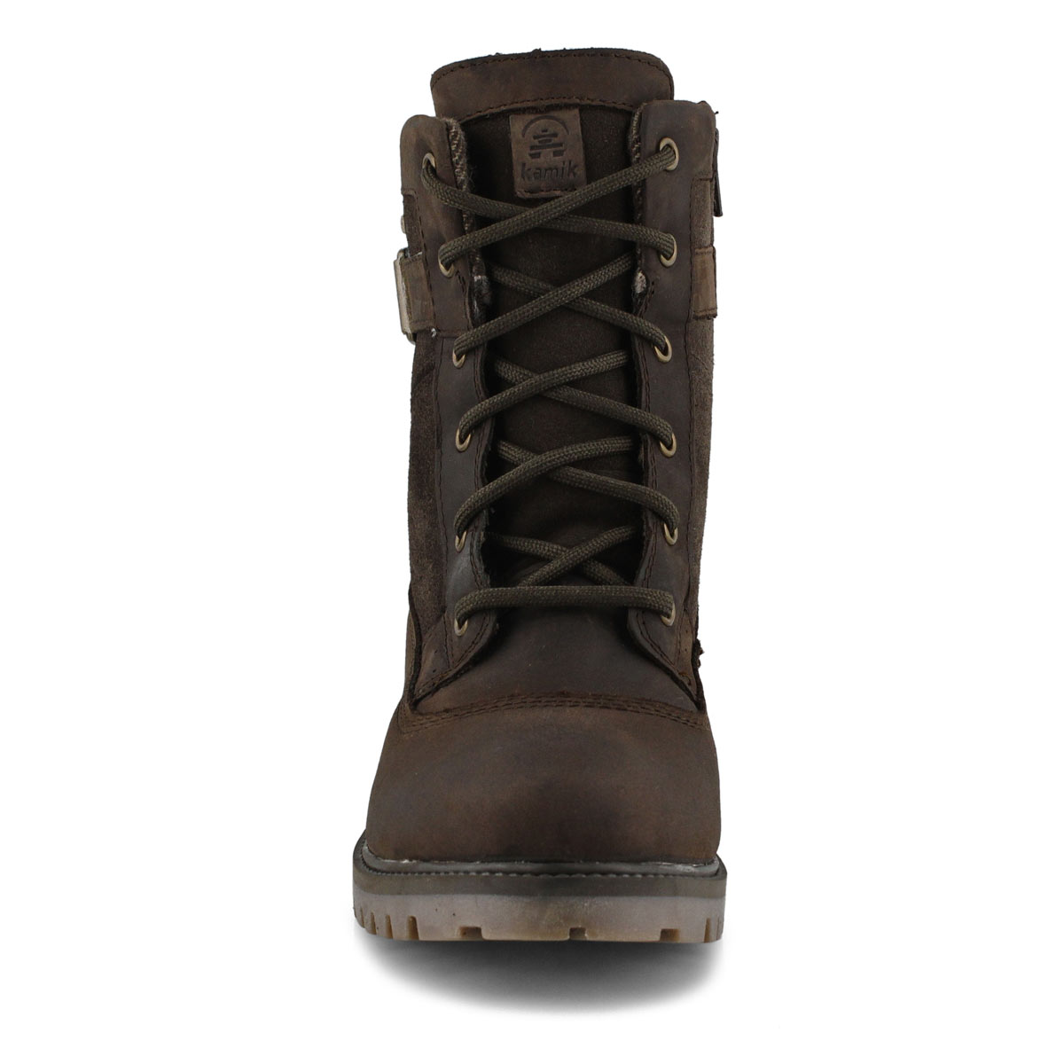 vintage hiking boots red laces