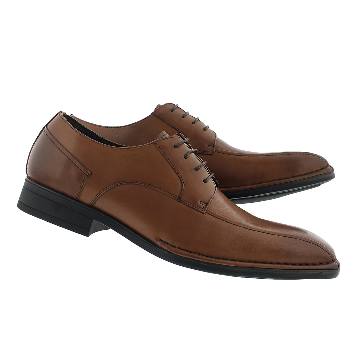 Mns Romeo cognac dress oxford - Wide