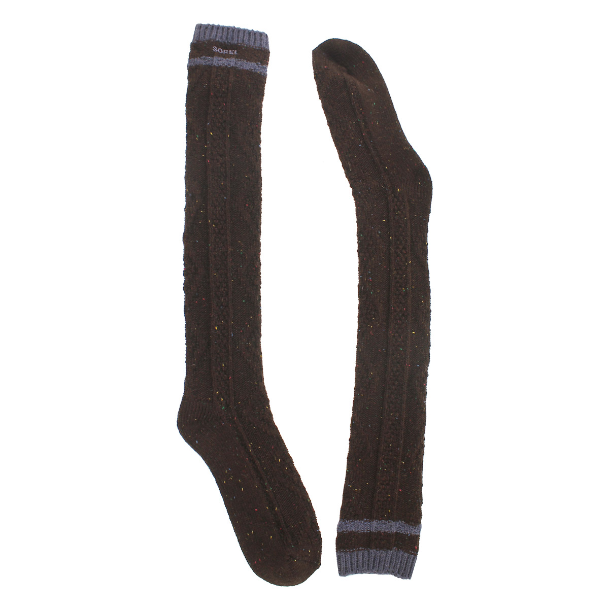 Chaussette 56N Oversized Cable, brn, fem