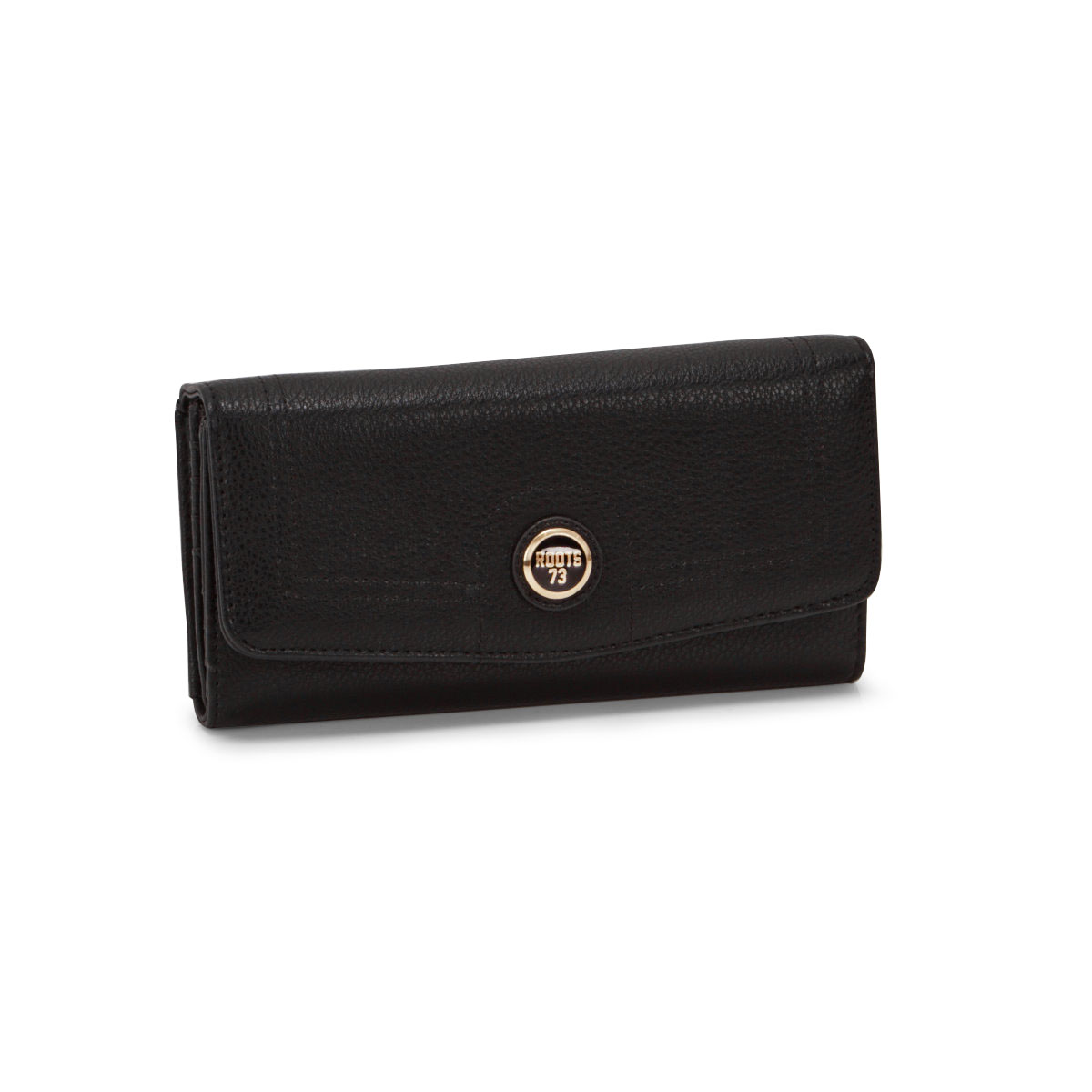Lds Treasure Lock black trifold wallet