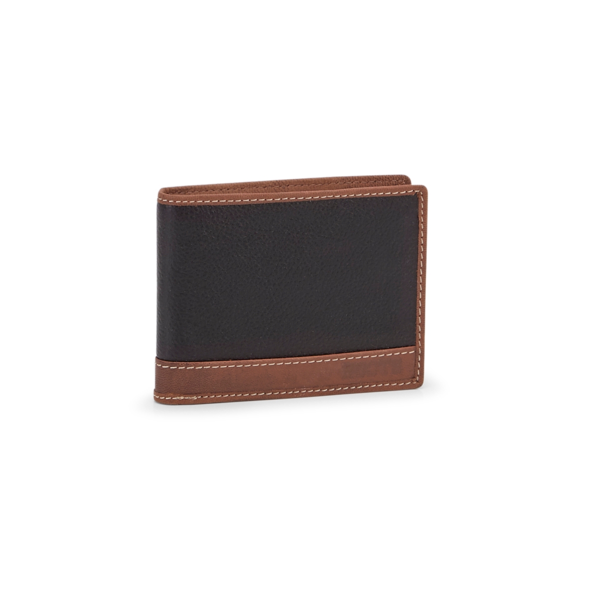 Mns Arrow blk slimfold centre ID wallet