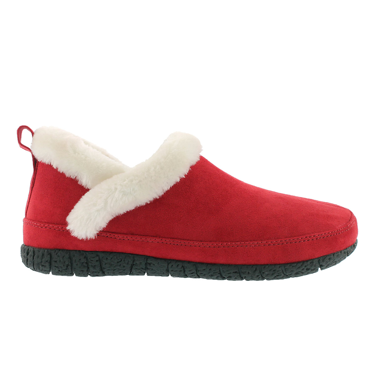 Lds Ruby 2 burgundy closed back slipper
