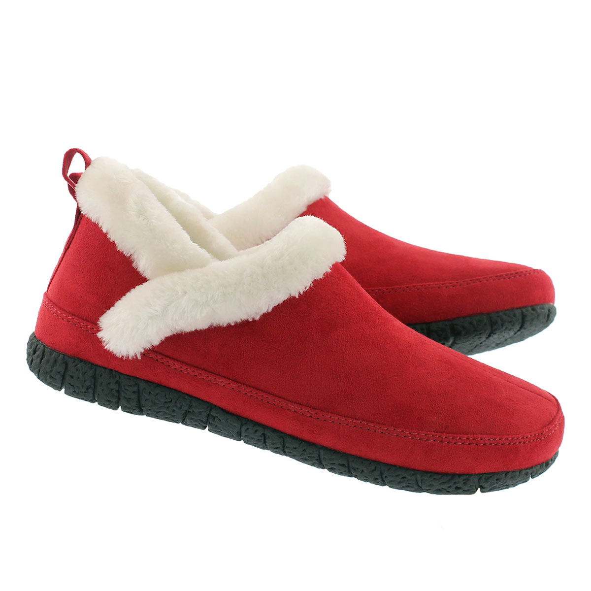 Lds Ruby 2 burgundy closed back slipper