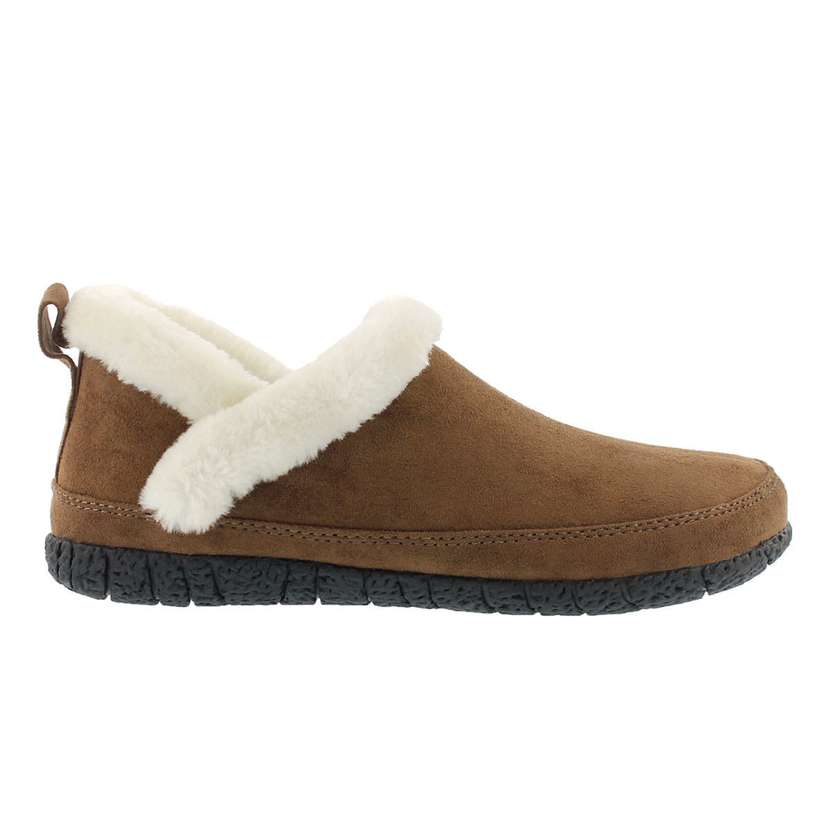 Lds Ruby 2 taupe closed back slipper