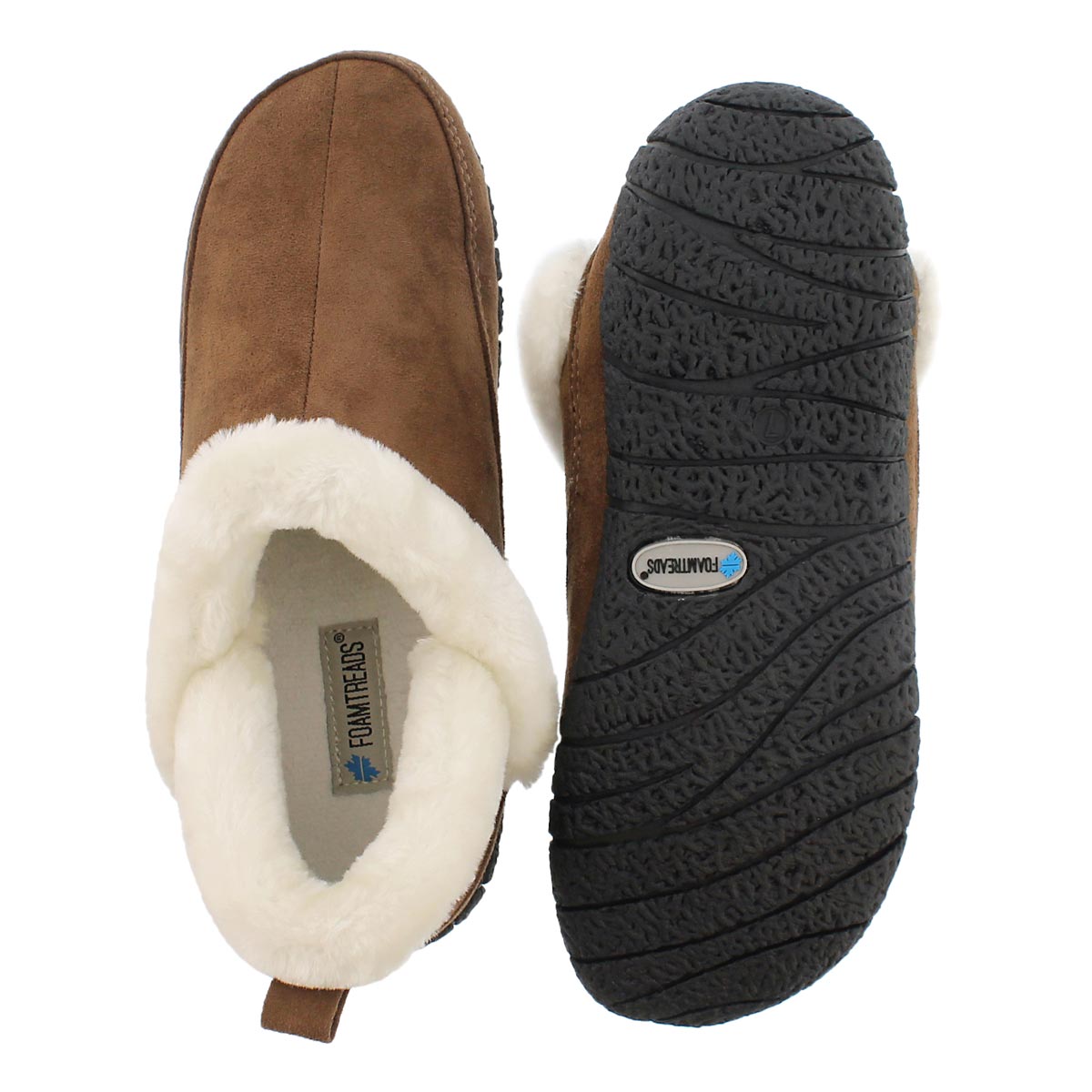 Lds Ruby 2 taupe closed back slipper