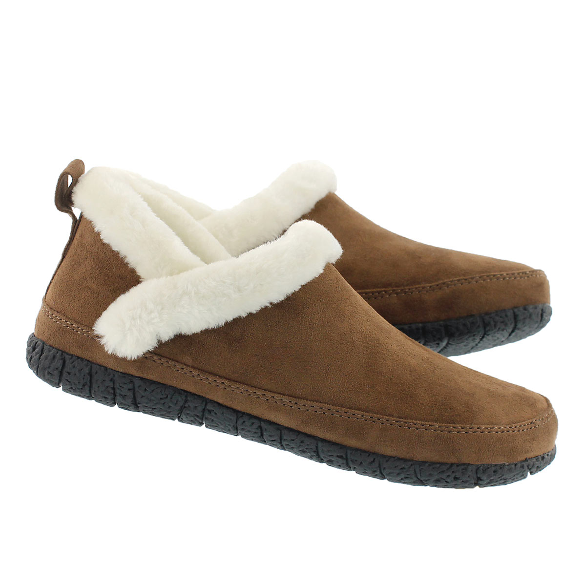 Lds Ruby 2 taupe closed back slipper