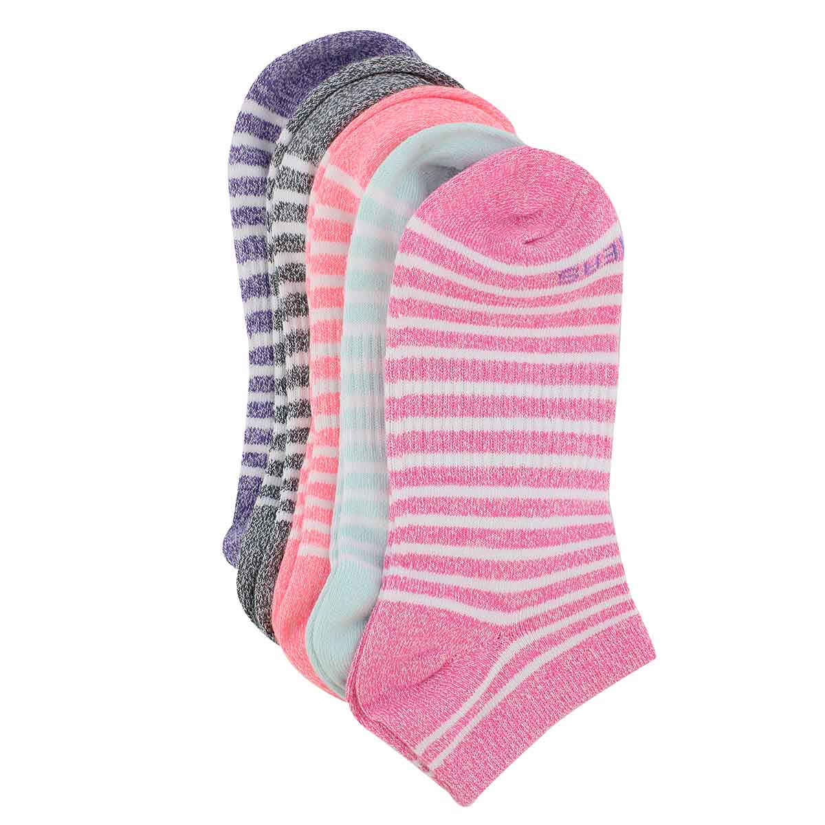 Lds LowCut NoTerry multi sock 5pk